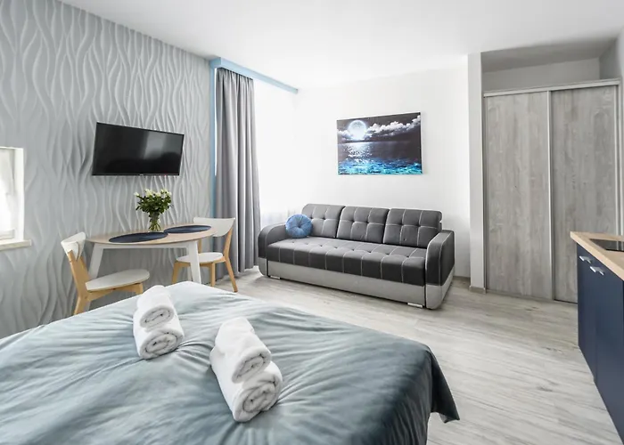 Apartmán Pokoje, Apartamenty, Nad Morzem Dune Leba